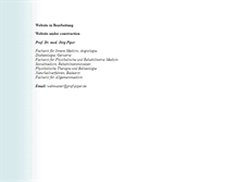 Tablet Screenshot of physikalische-medizin.de